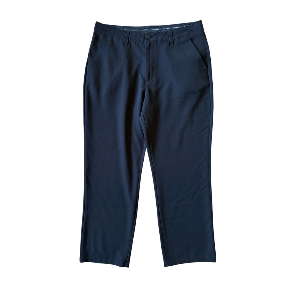 TravisMathew Mens Performance Golf Pants Size 36 Black Stretch Chino